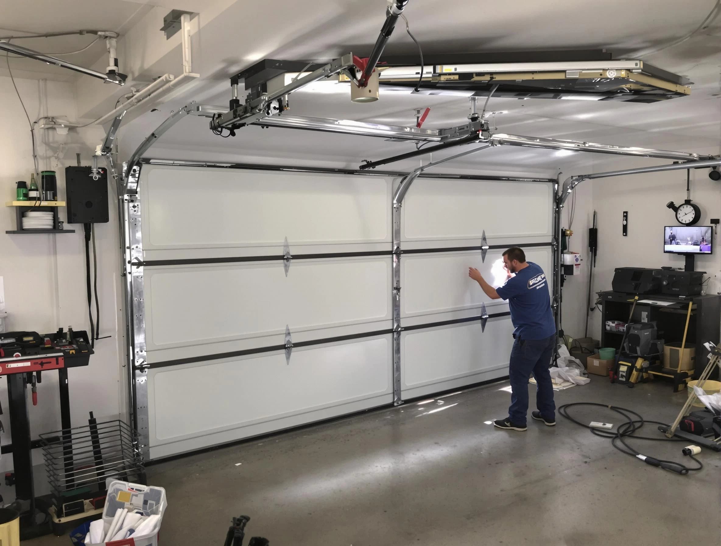 Professional garage door repair service by Thornton Garage Door Repair in Thornton