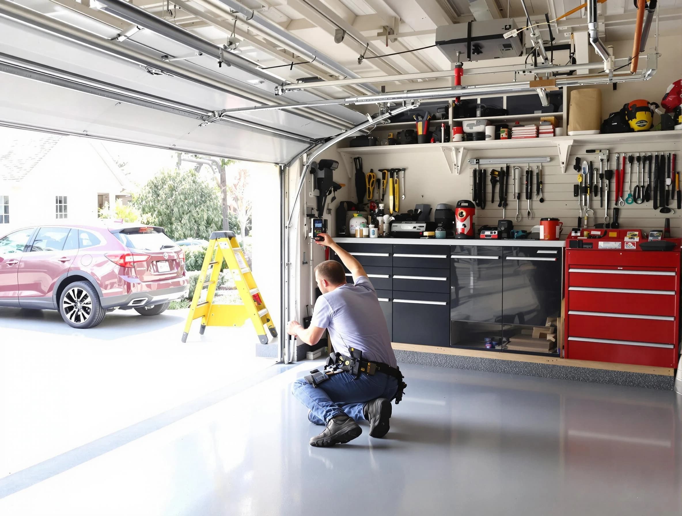 Local garage door repair service by Thornton Garage Door Repair in Thornton