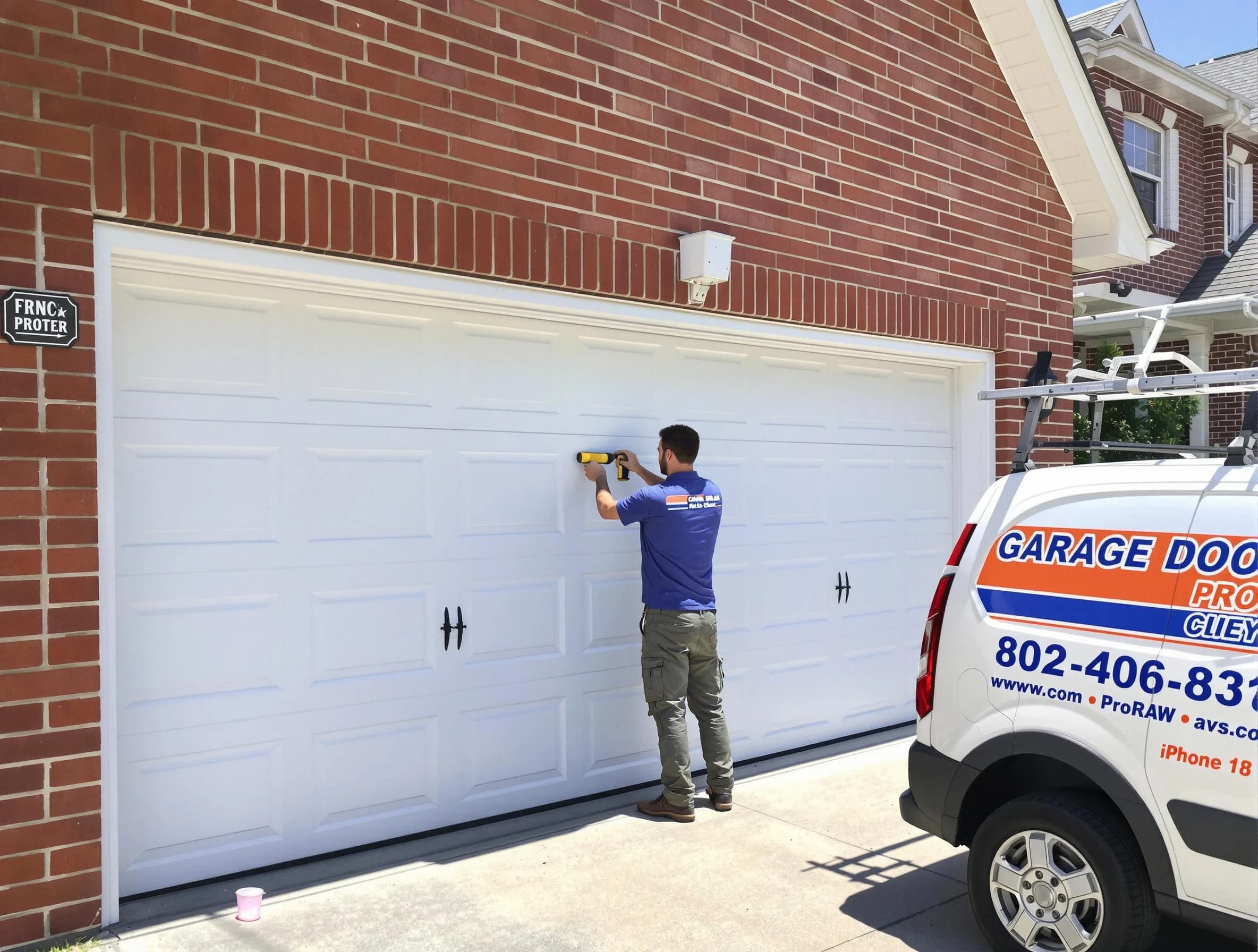Local garage door repair service by Thornton Garage Door Repair in Thornton
