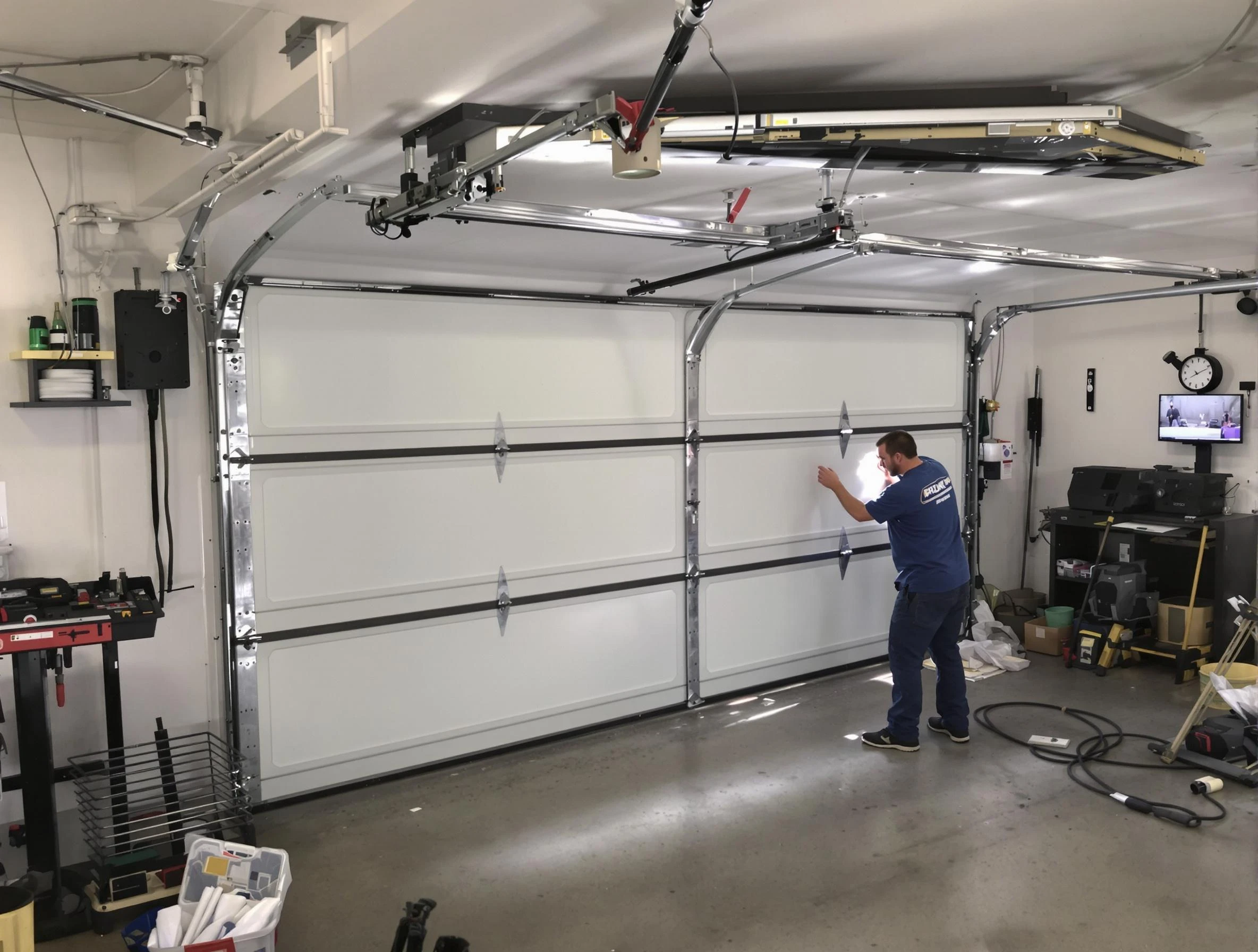 Professional garage door repair service by Thornton Garage Door Repair in Thornton
