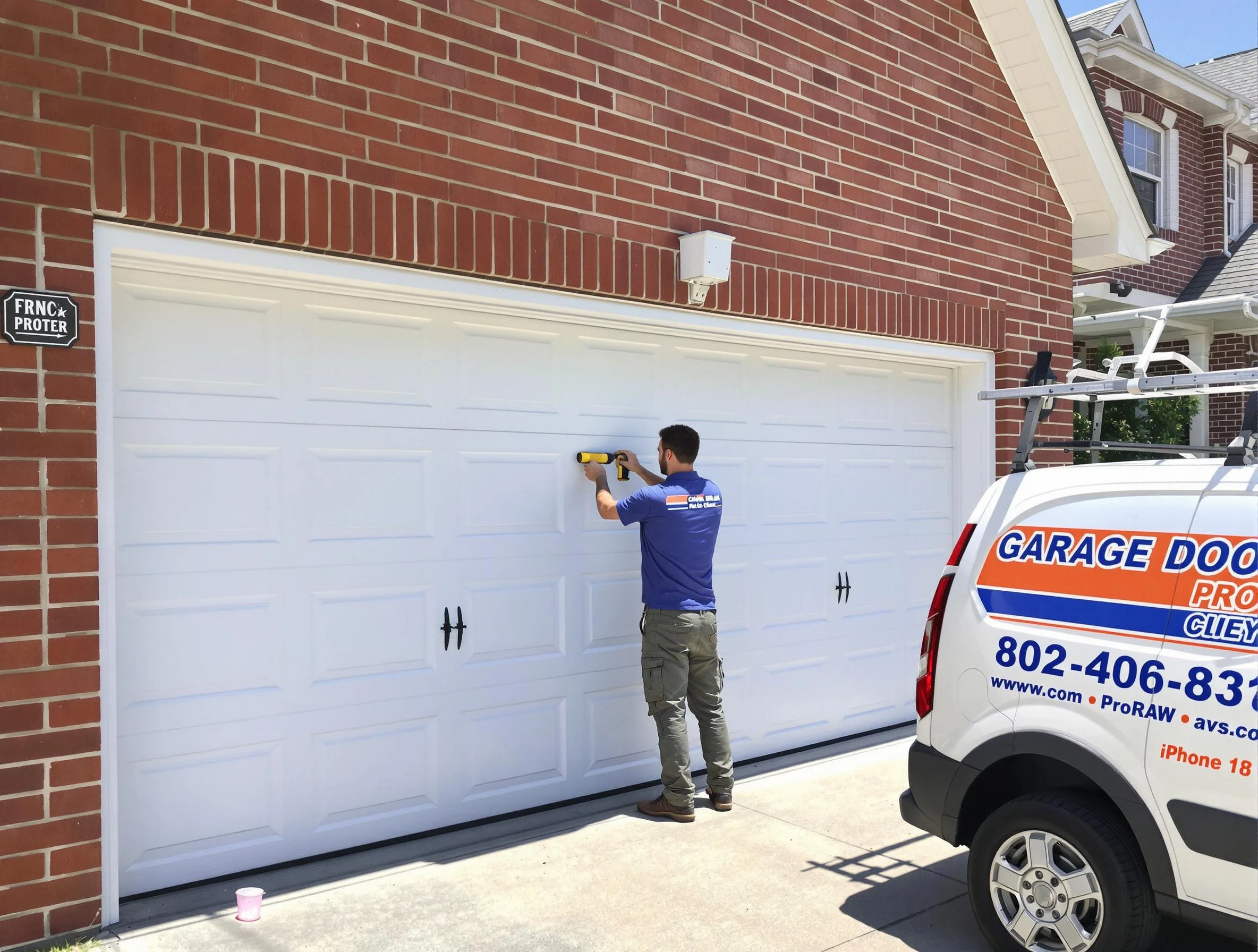 Local garage door repair service by Thornton Garage Door Repair in Thornton